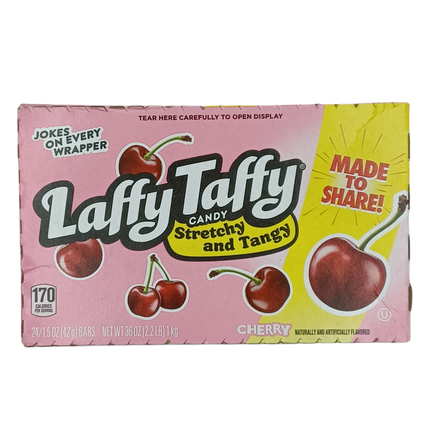 Laffy Taffy Strechy & Tangy Cherry 24ct