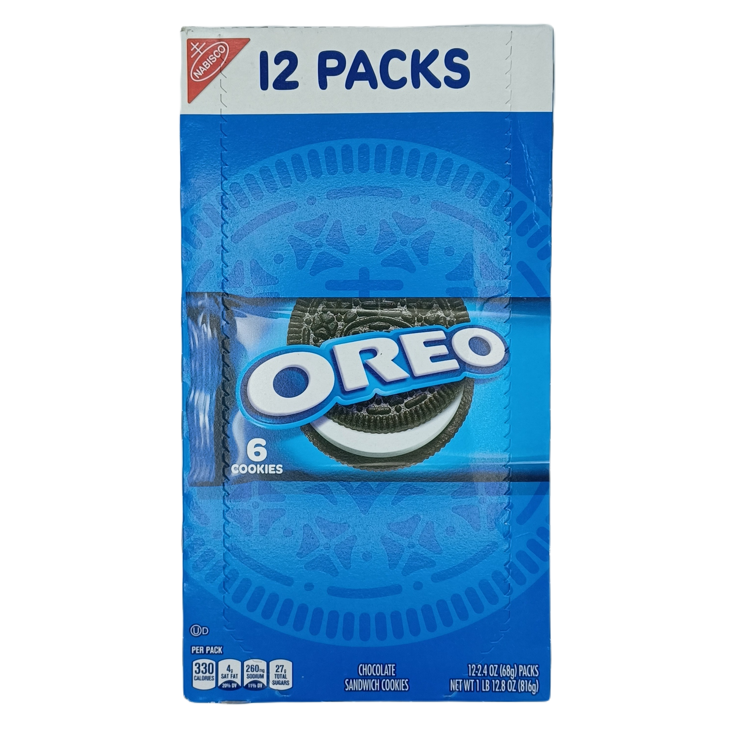 Oreo Cookies Share Size 2.4oz/12ct