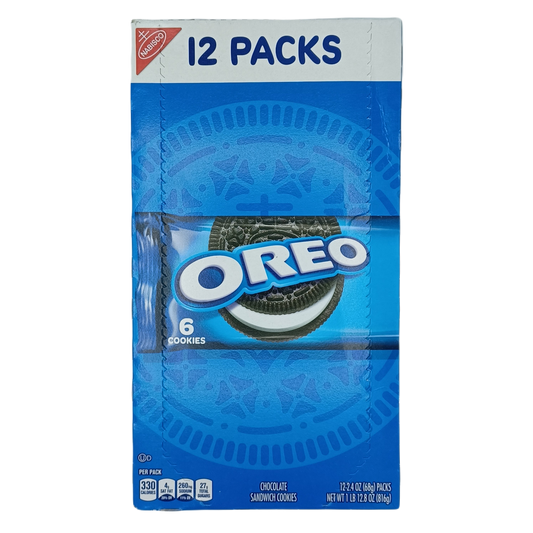 Oreo Cookies Share Size 2.4oz/12ct