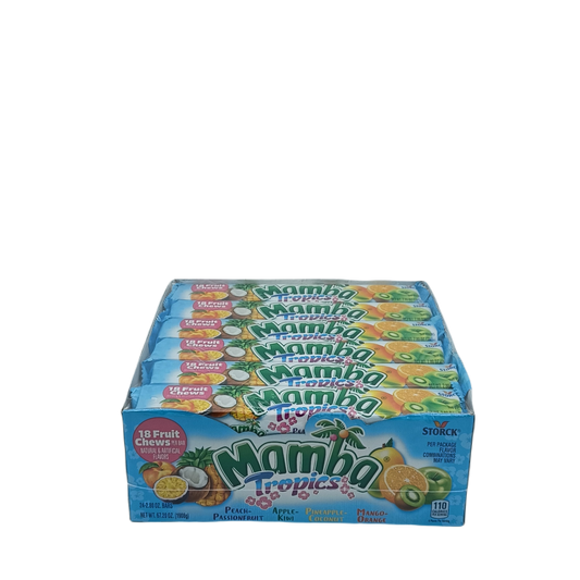 Mamba Tropics Fruit Chews 24ct