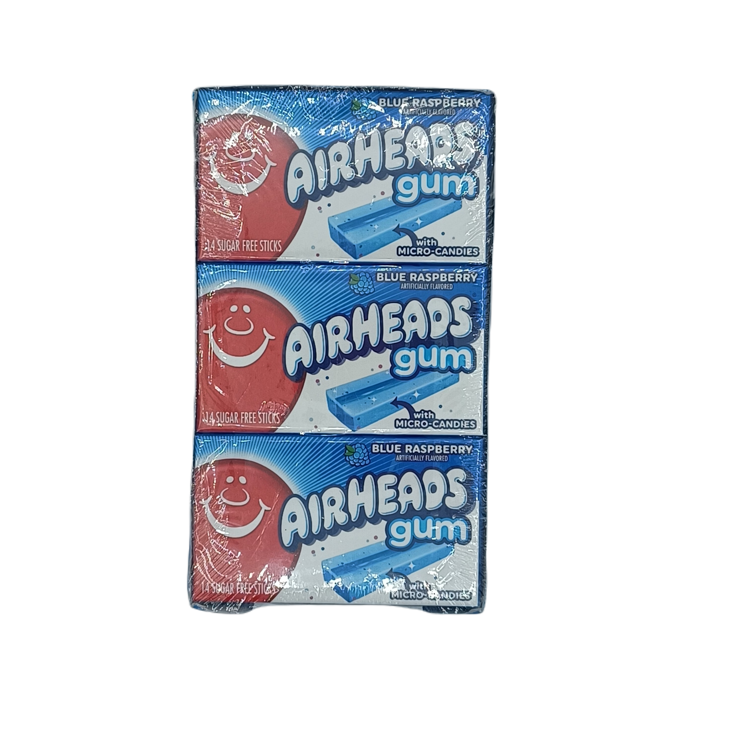 Airheads gum blue raspberry 12ct