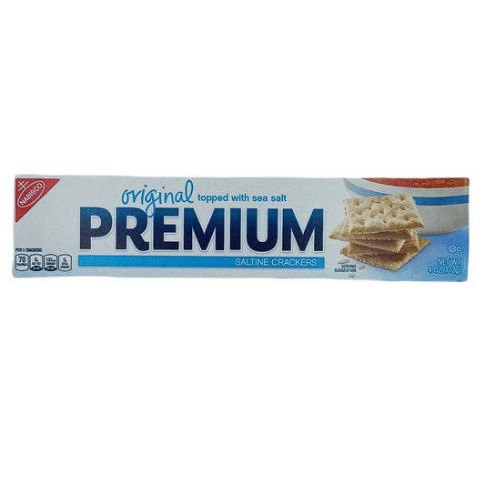 Premium Saltine Crackers Convenience Pack 4oz