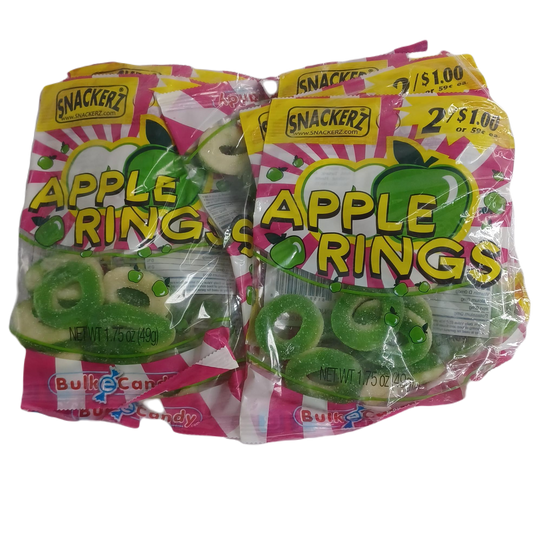 Snackerz 2/$1 apple rings 12ct