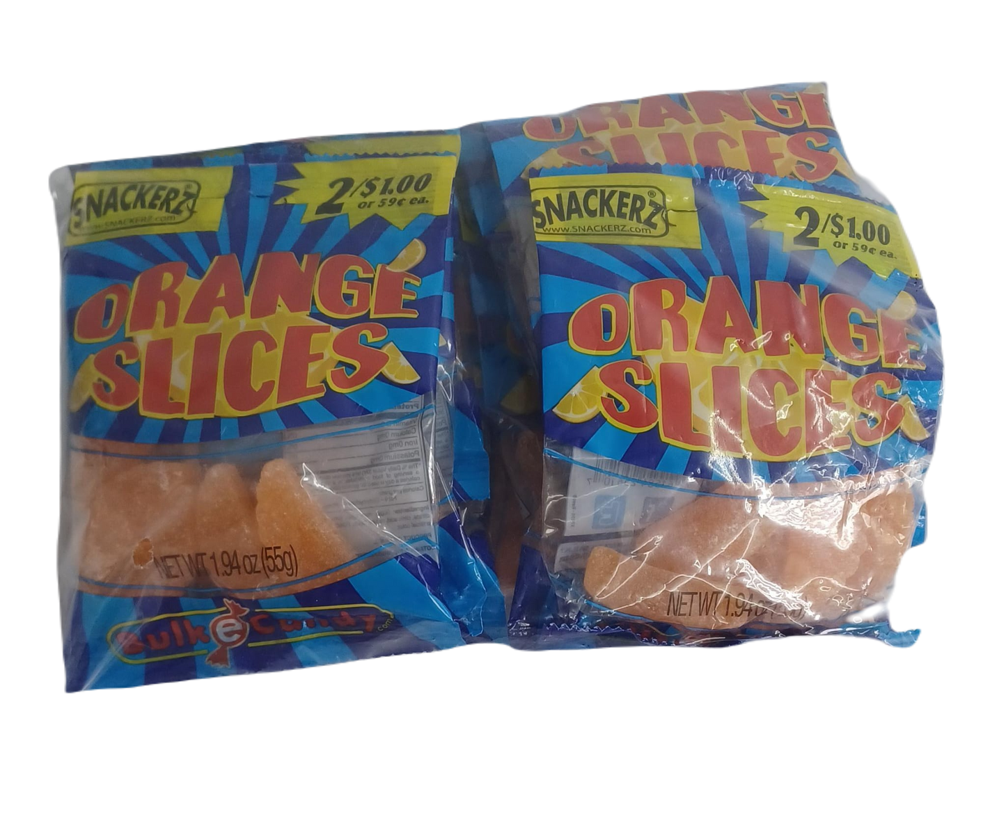 Snackerz 2/$1 orange slices 12ct