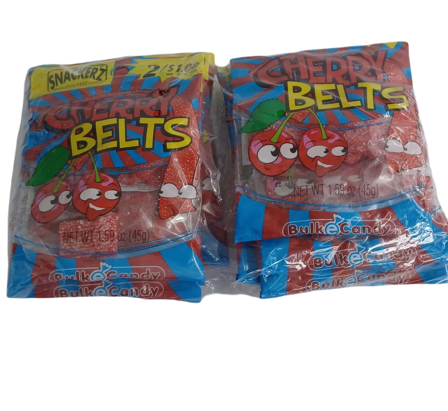 Snackerz 2/$1 cherry belts 12ct