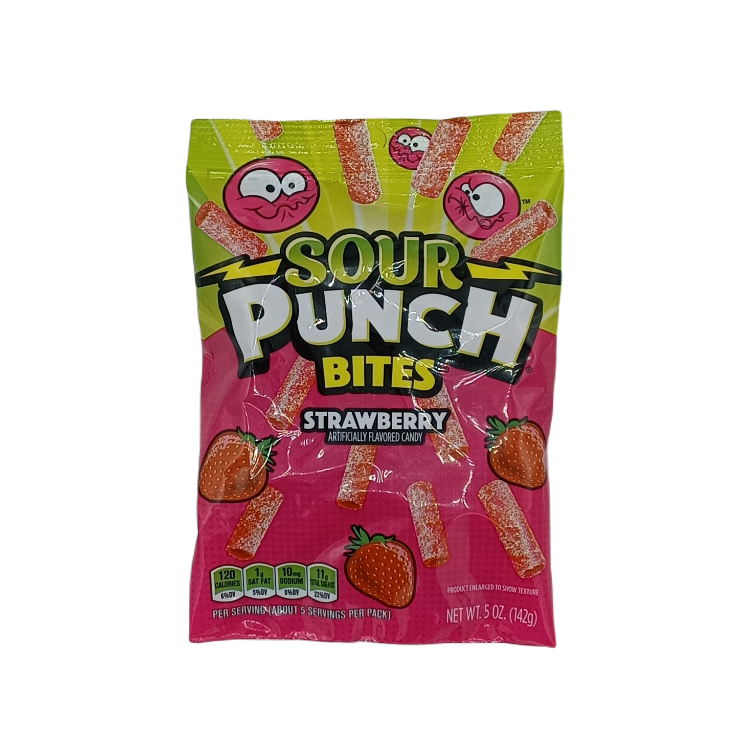 Sour punch bites Strawberry 5oz