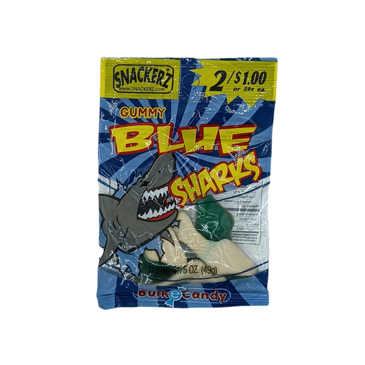 Snackerz 2/$1 blue sharks 12ct