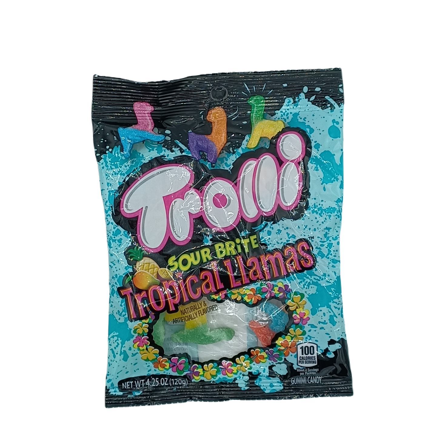 Trolli Sour Brite Tropical Llamas 4.25oz