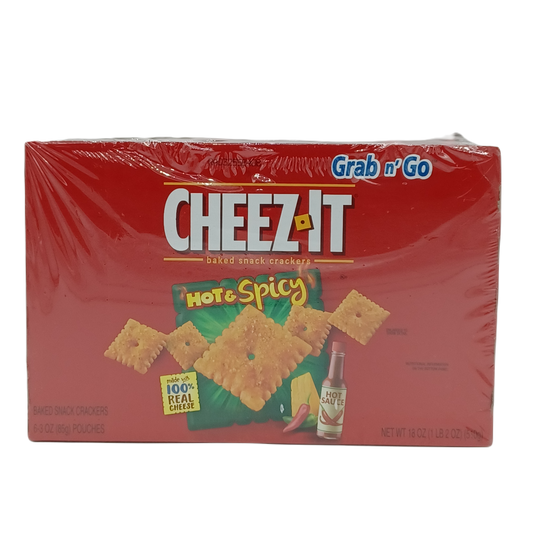 Cheezit Hot & Spicy 6ct/18oz