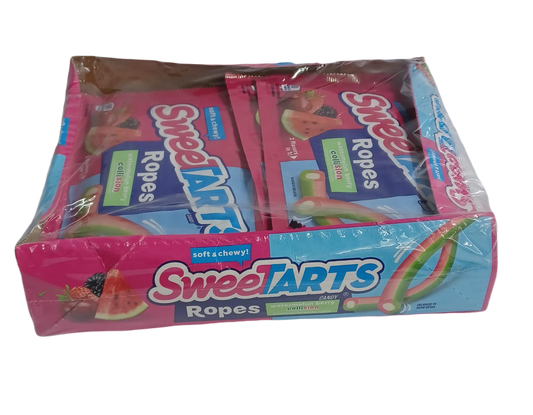 SweetTarts Ropes Watermln Berry Collisn 3.5oz/12ct