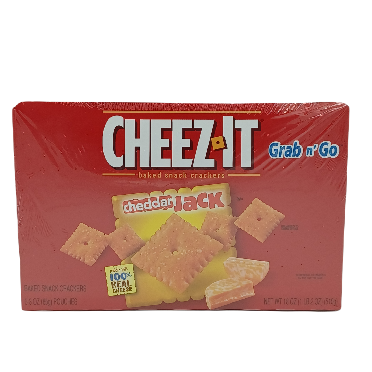 Cheezit Cheddar Jack 6ct/18oz