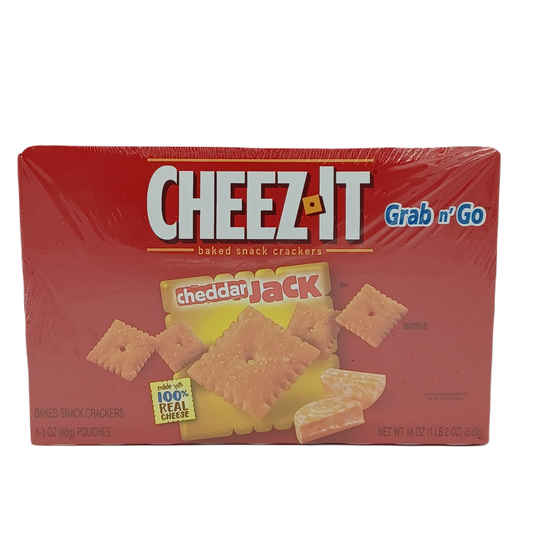 Cheezit Cheddar Jack 6ct/18oz