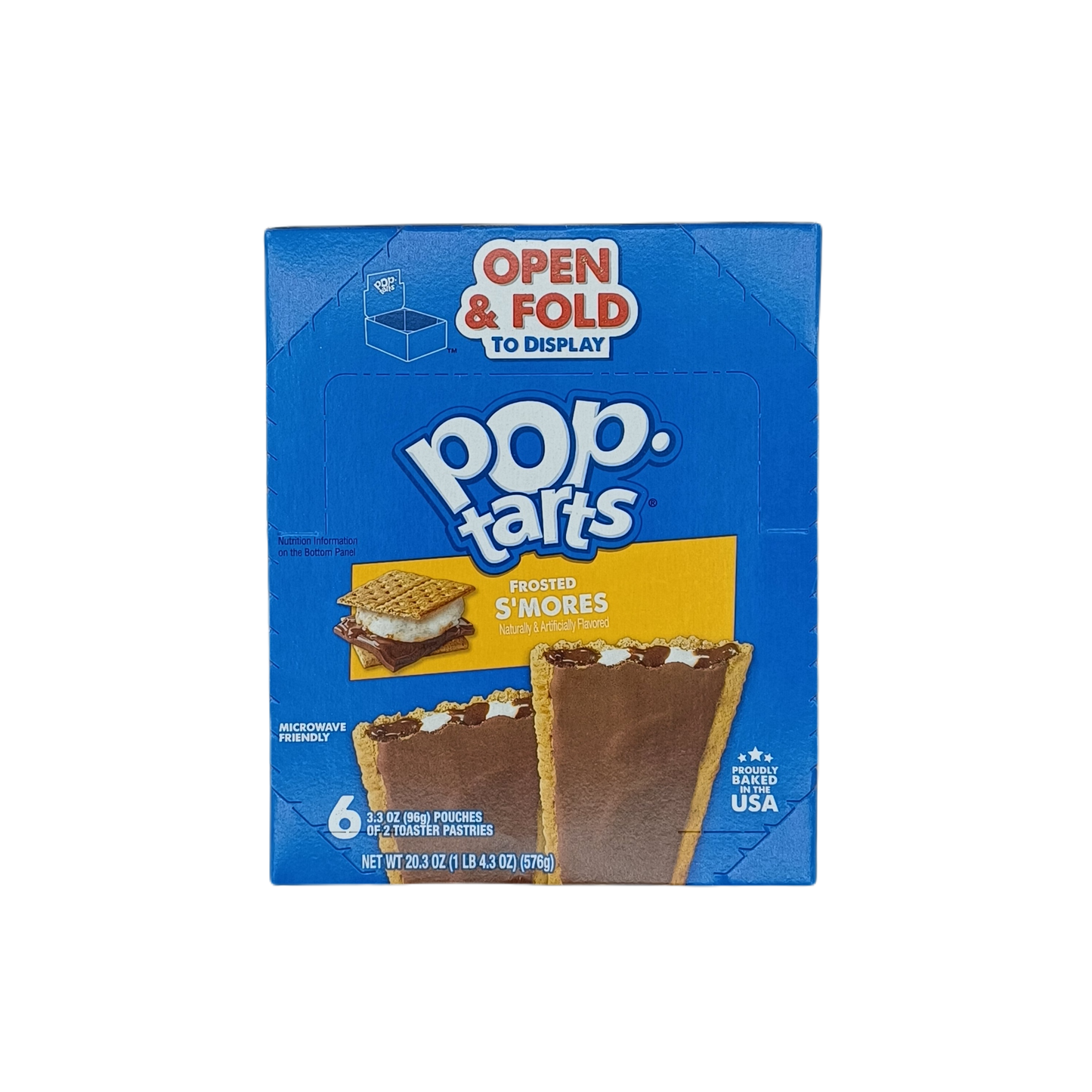 Pop Tarts Frosted Smores 6ct/20.3oz