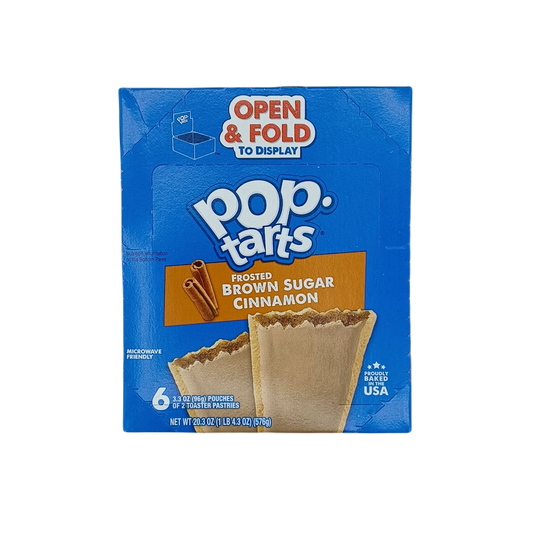 Pop Tarts Frosted Brown Sugar Cinnamon 6ct/20.3oz