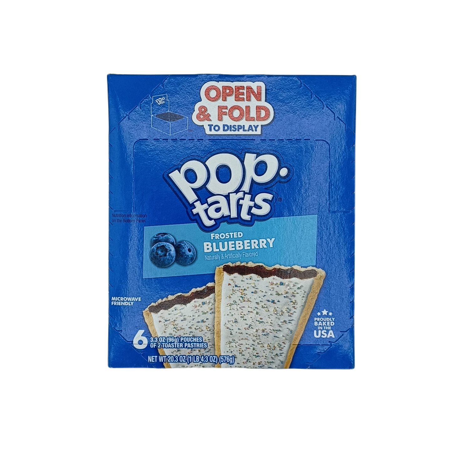 Pop Tarts Frosted Blueberry 6ct/3.3oz