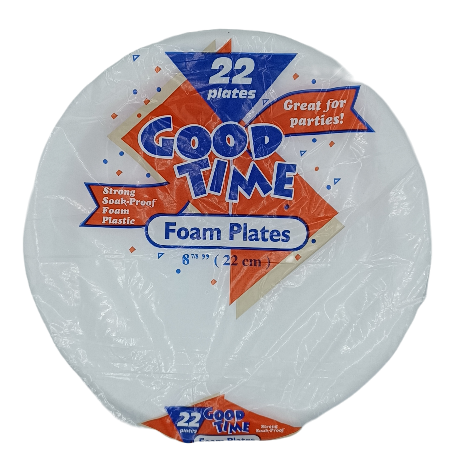 Foam Plates 8 7/8" 22ct