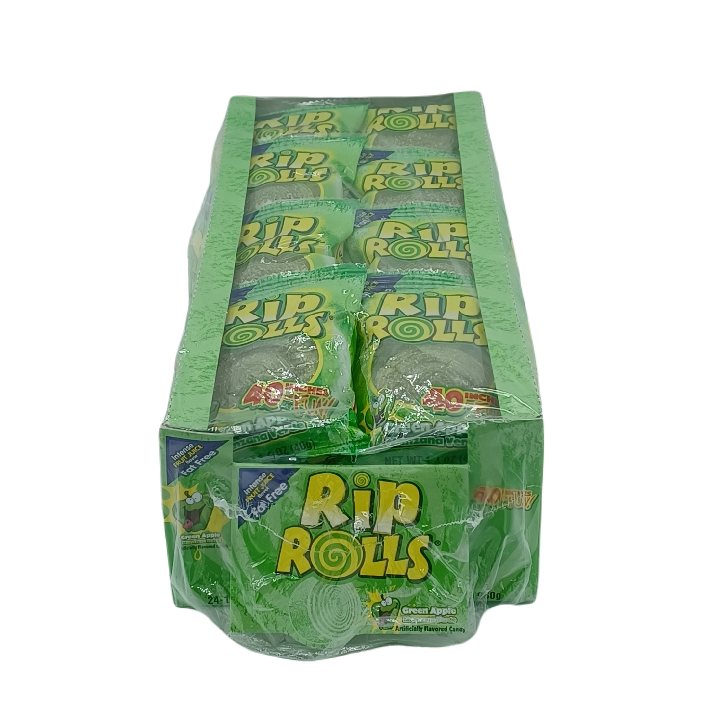 Rip Rolls Green Apple 1.4oz/24ct