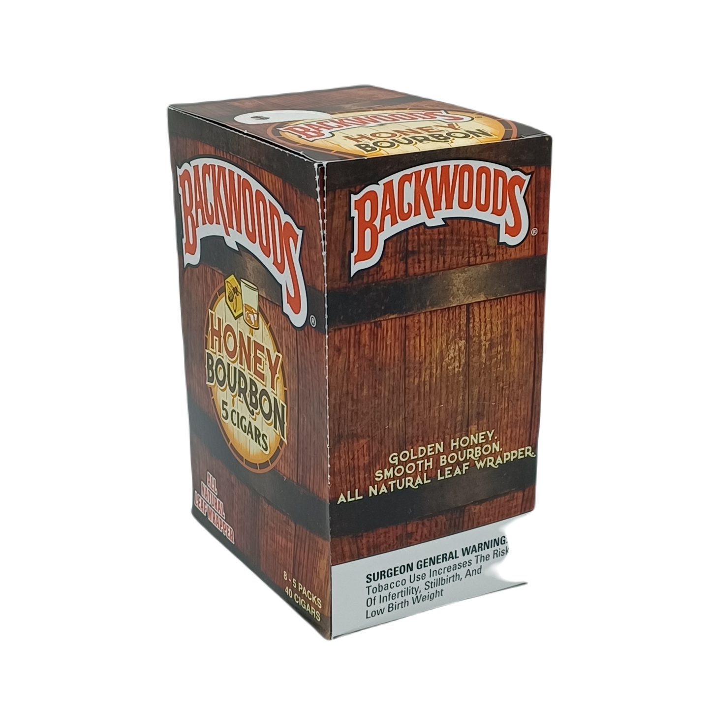 Backwoods Honey Bourbon 8/5pk