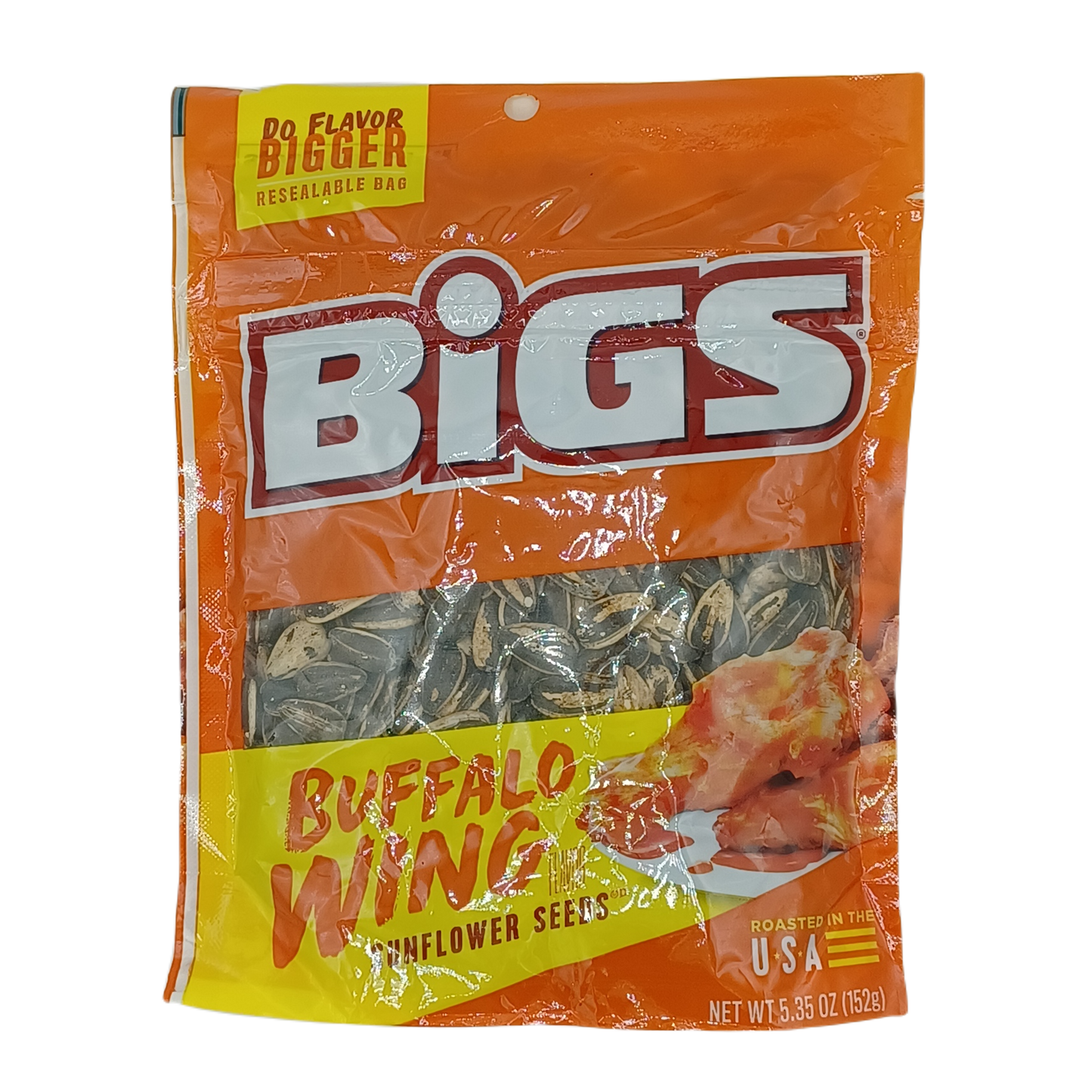 Bigs Buffalo Wing Sunflower Seeds 5.35oz