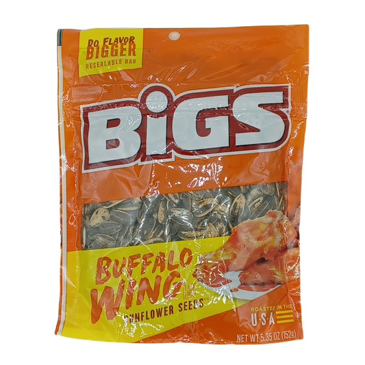 Bigs Buffalo Wing Sunflower Seeds 5.35oz