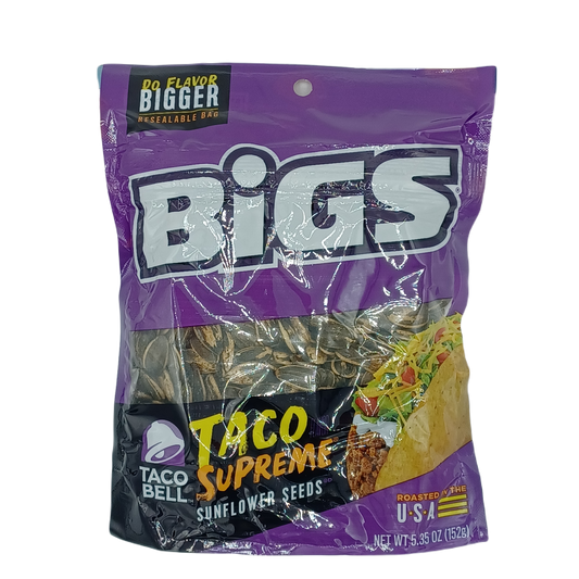 Bigs Taco Supreme Sunflower Seeds 5.35oz