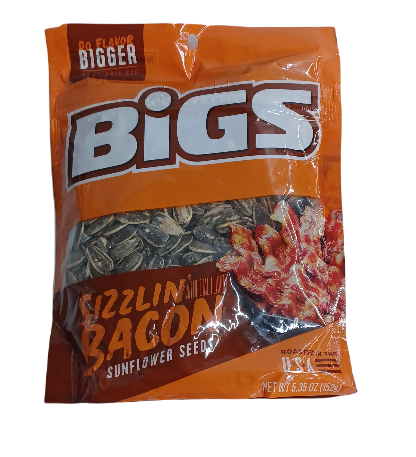 Bigs Sizzlin Bacon Sunflower Seeds 5.35oz