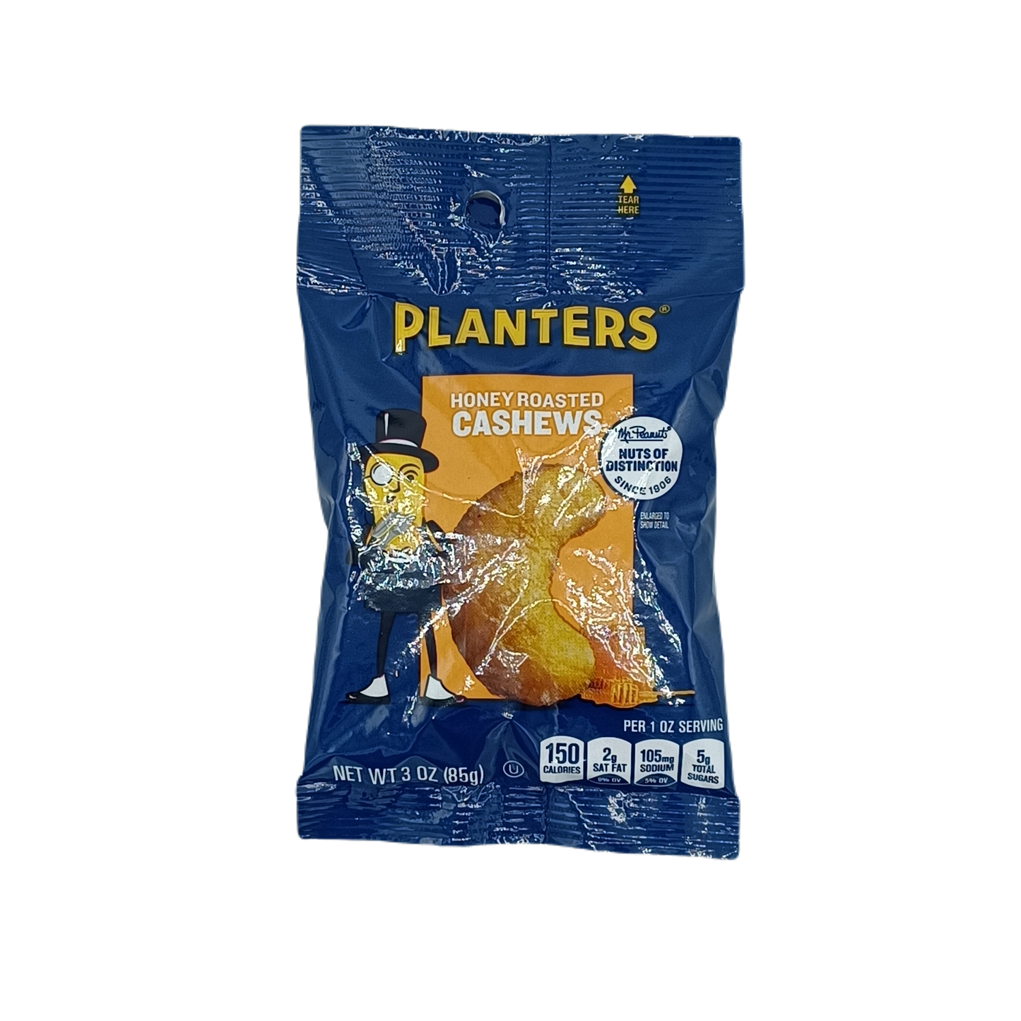 Planters Honey Roasted Cashews 3oz