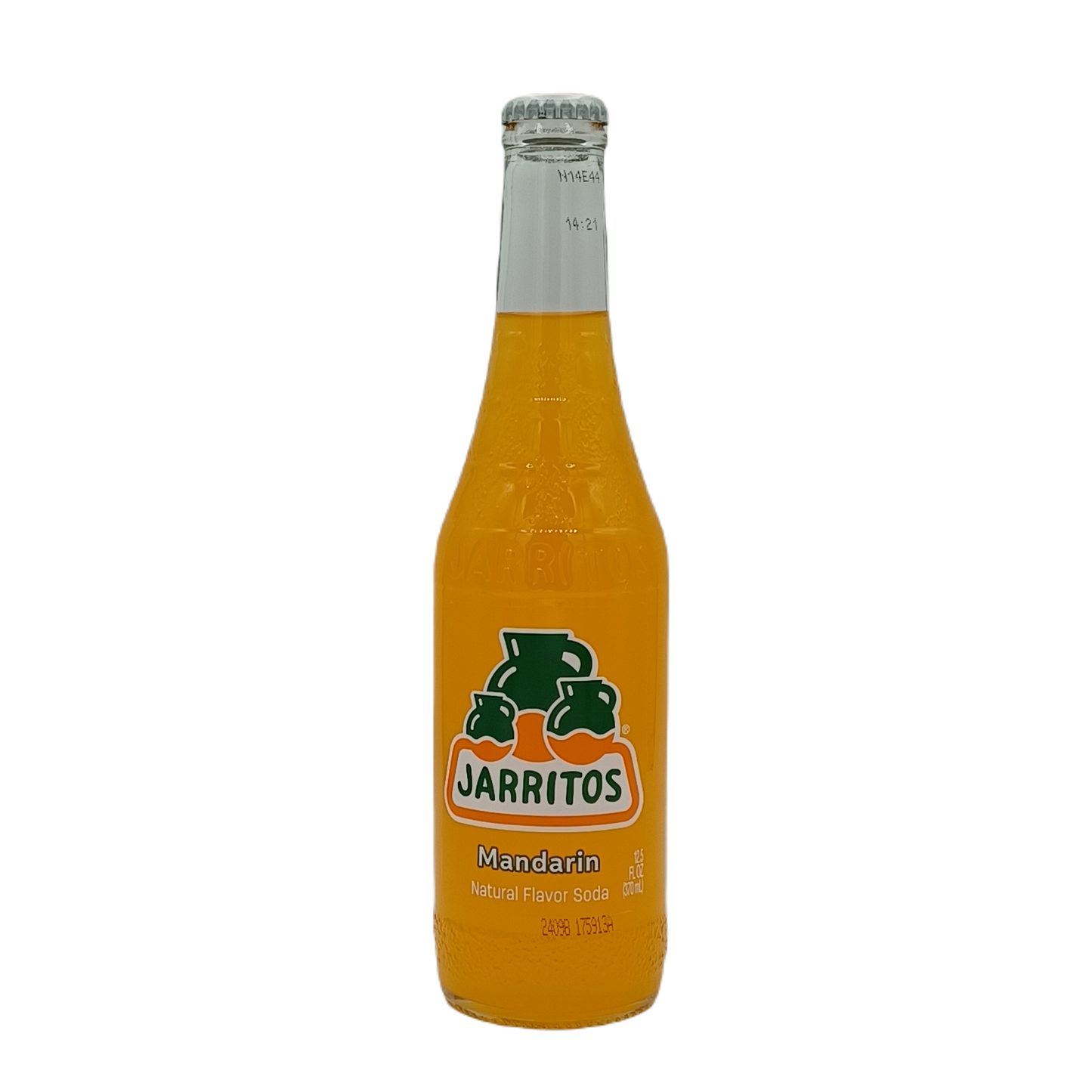 Jarritos Mandarin Glass 12.5oz/24ct