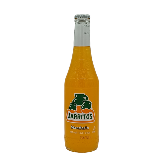 Jarritos Mandarin Glass 12.5oz/24ct