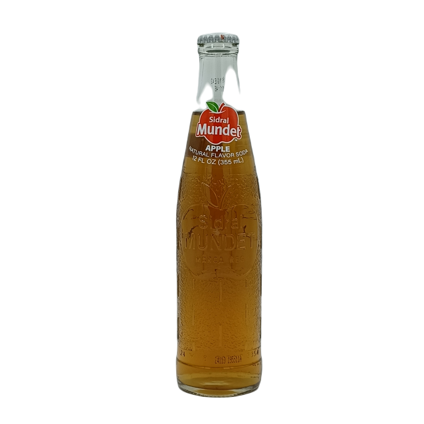 Mundet sidral glass 12oz/24ct