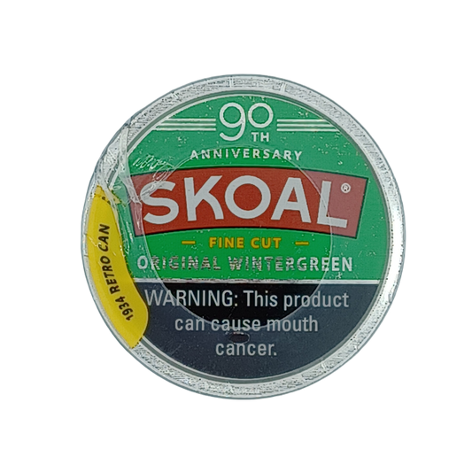 Skoal Fine Cut Original Wintergreen 1.2z/5ct