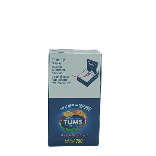 Tums Assorted Fruit 750Extra Stregnth 8ct