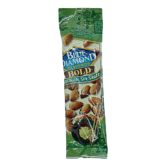 Blue Diamond Almonds Bold Wasabi&SoySuc 1.5oz/12ct