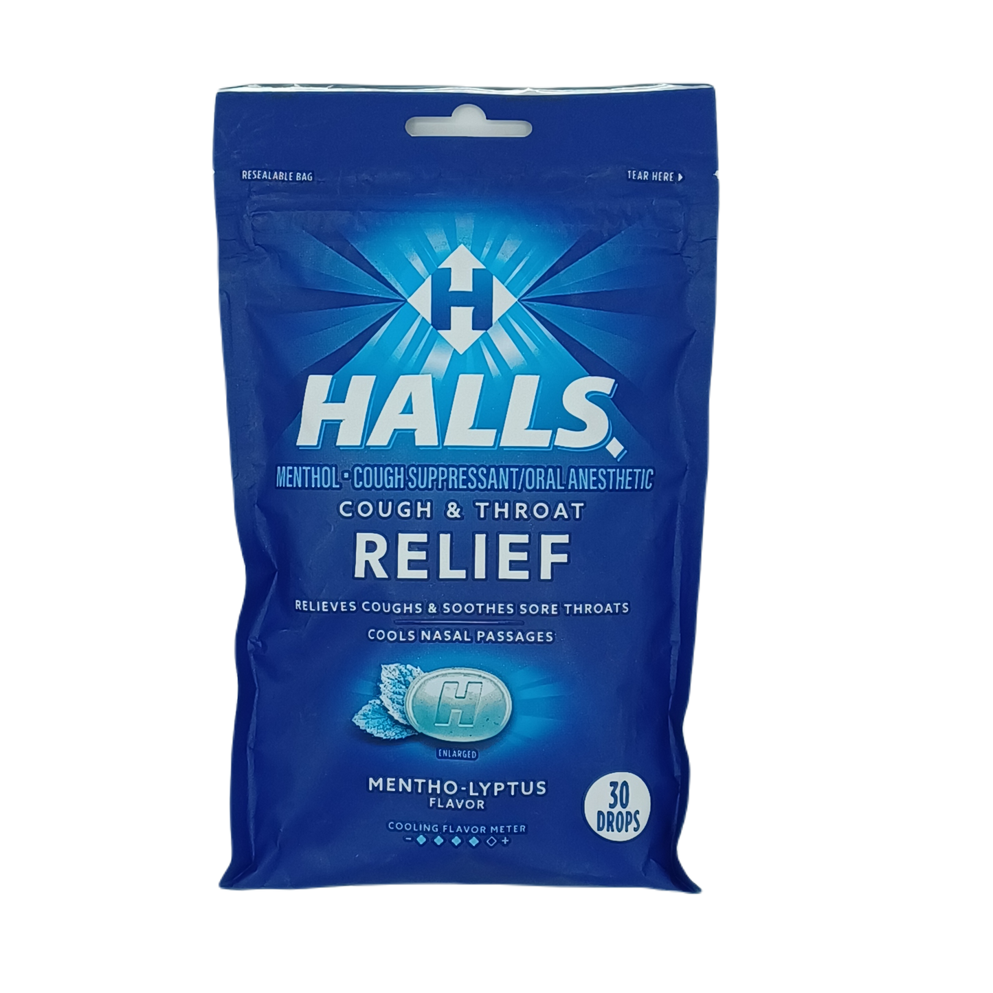 Halls Mentho Lyptus 30ct