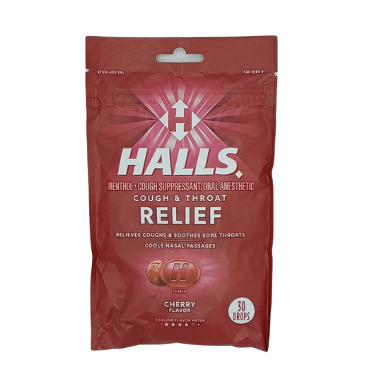 Halls Cherry 30ct