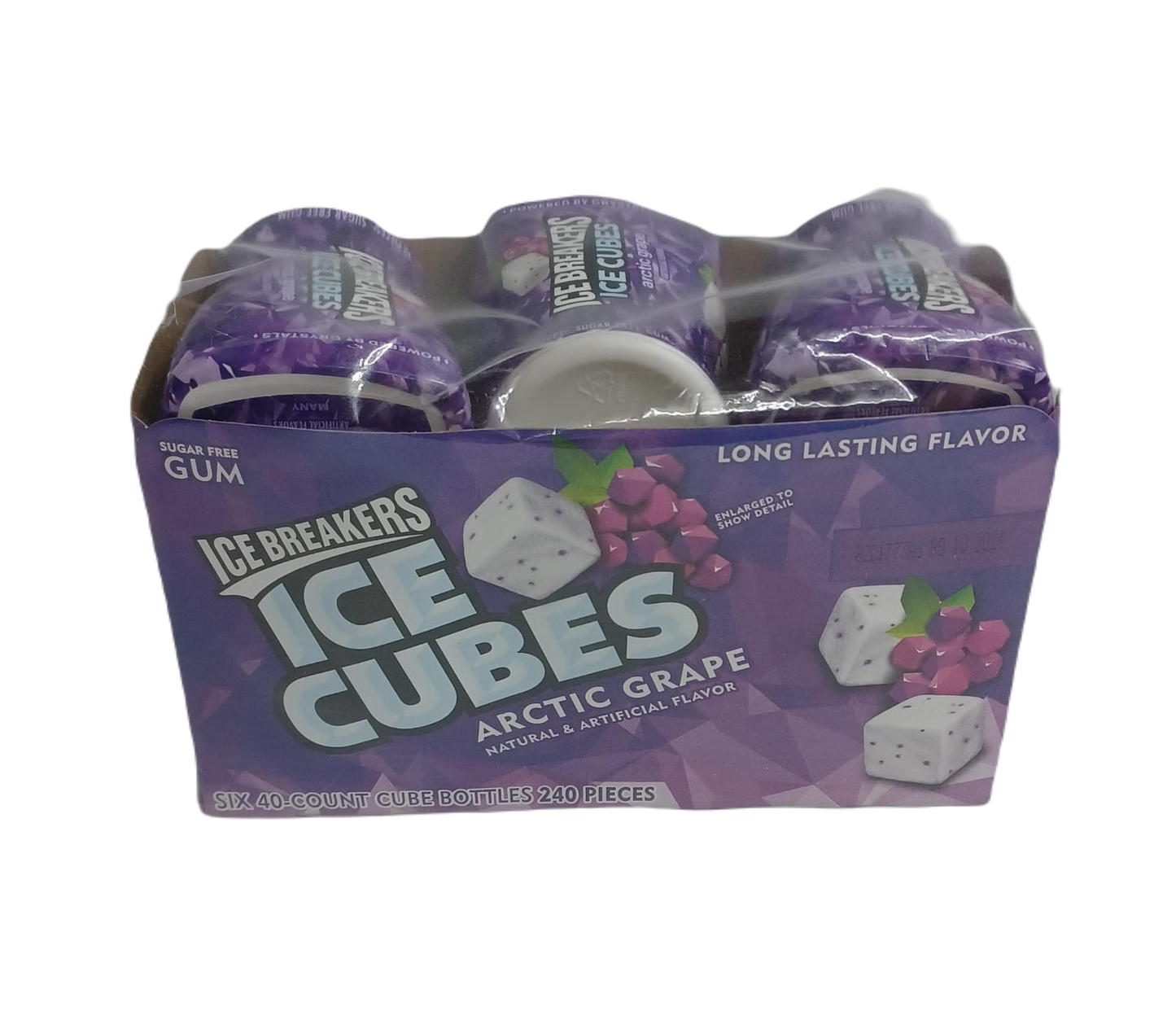 Ice Cubes Arctic Grape 40/6ct