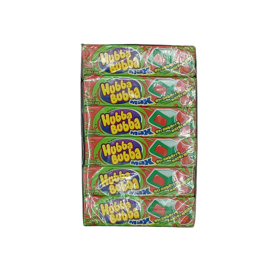 Hubba Bubba Straw Wmelon 18ct