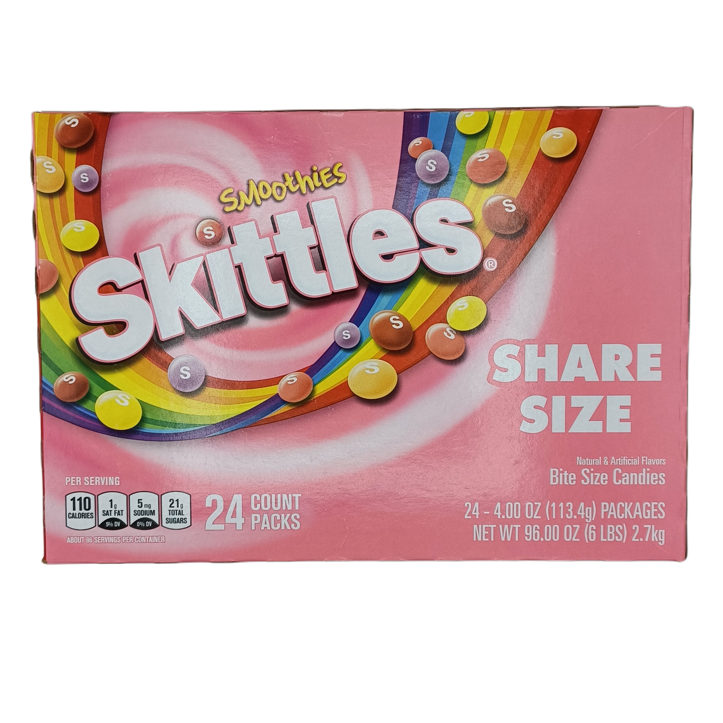 Skittles Smoothies SS 4oz/24ct