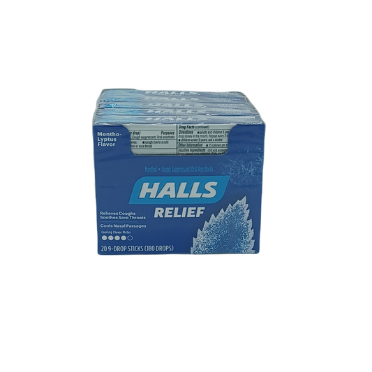 Halls Relief Mentho 9/20ct