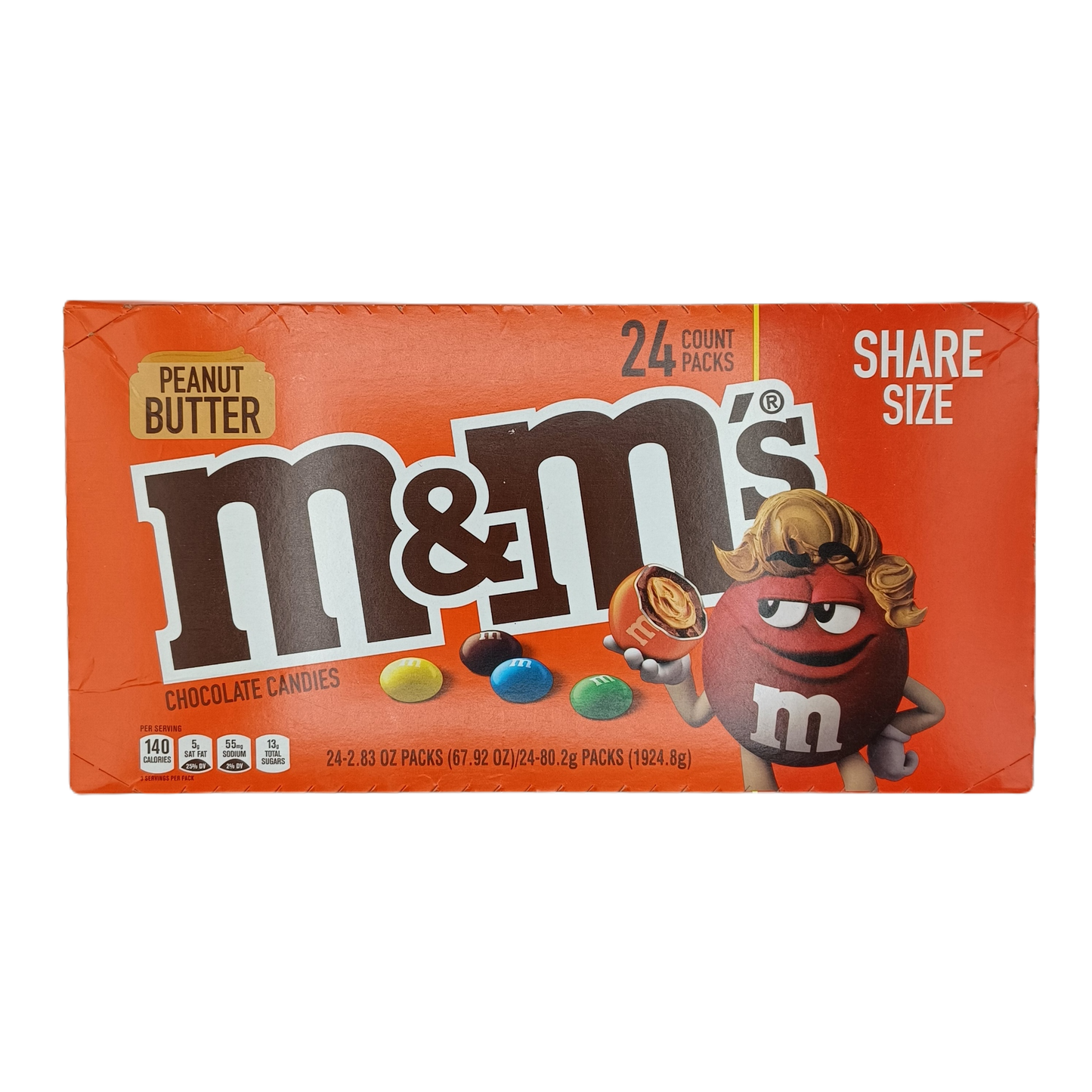 M&M's Peanut Butter SS 24ct