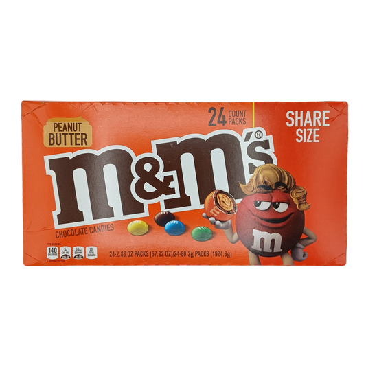 M&M's Peanut Butter SS 24ct