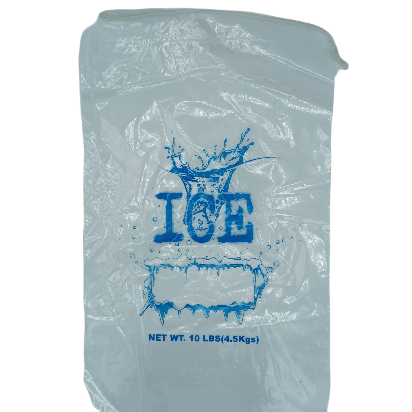 Ice Bag Drawstring 10lb 500ct