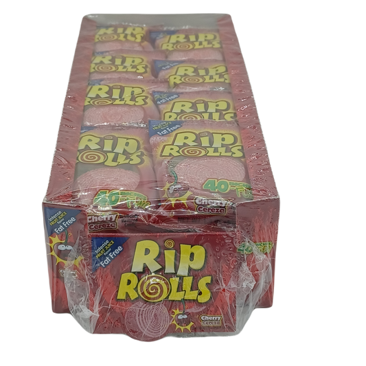 Rip Rolls Cherry 1.4oz/24ct