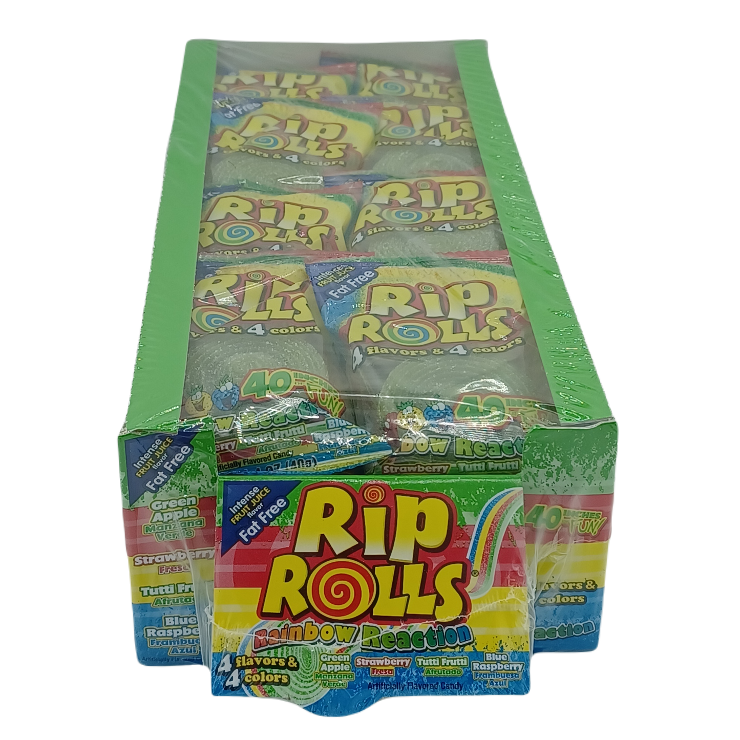 Rip Rolls Rainbow Reaction 1.4oz/24ct