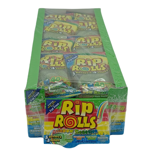 Rip Rolls Rainbow Reaction 1.4oz/24ct