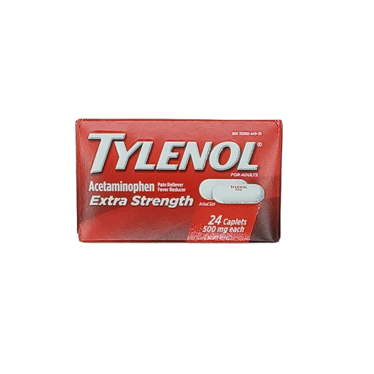 Tylenol Extra Stregnth 24Caps Bottle