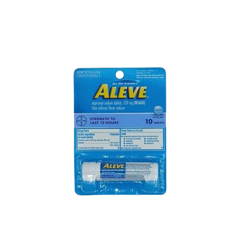 Aleve Tabs Vial 10ct Blister