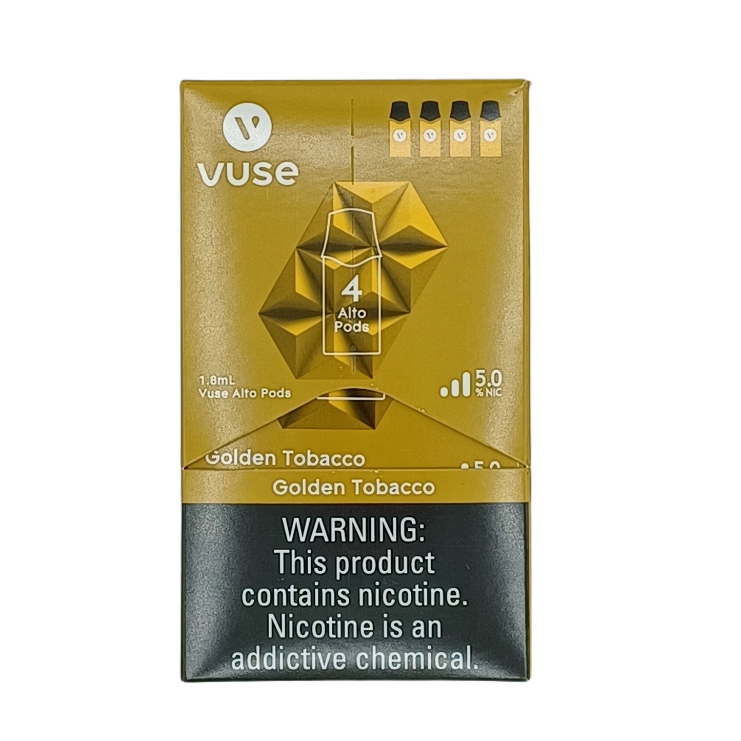 Vuse Alto Pod Gold 5% 5/4pk