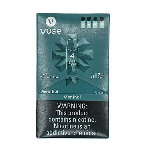 Vuse Alto Pod Menthol 2.4% 5/4pk