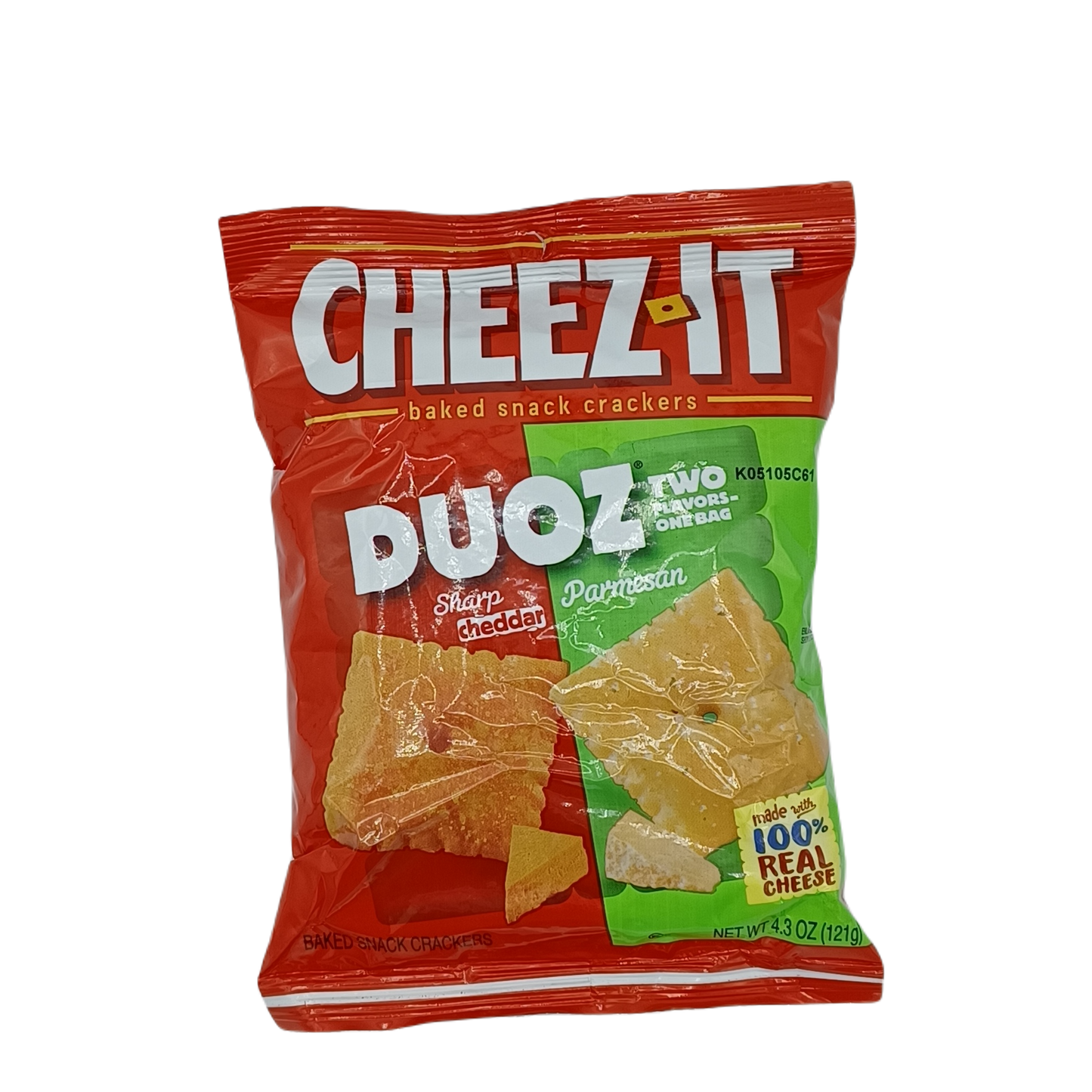 Cheezit Duos cheddar & parmesan 4.3oz